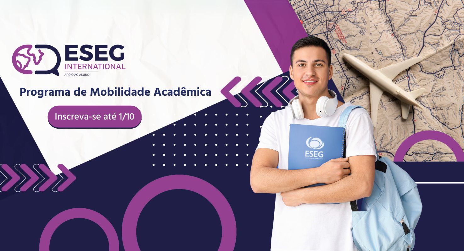 ESEG abre inscrições para Programa de Mobilidade Internacional em 26/8